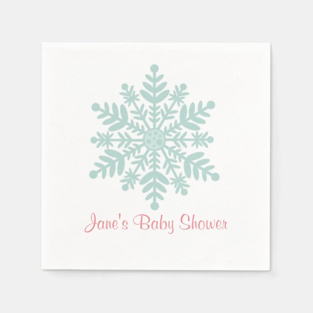 Guardanapo De Papel Winter Napkins (Frente)