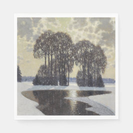 Guardanapo De Papel Winter (por Vilhelms Purvitis)
