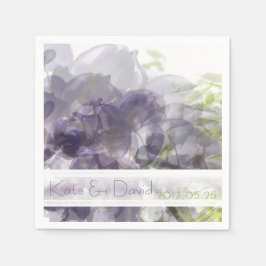 Guardanapo De Papel ©Wisteria Whisper/Wedding ou All-Occasion Personal