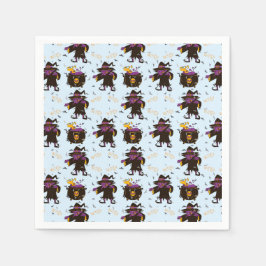 Guardanapo De Papel Witold Spooky Festa de Halloween Assustadora