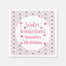 Guardanapo De Papel Wonderland Birthday