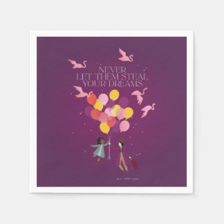 Guardanapo De Papel Wonka "Nunca Deixe Que Roubem Seus Sonhos"