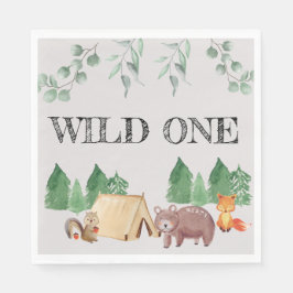 Guardanapo De Papel Woodland Wild ONE