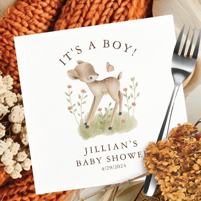 Guardanapo De Papel Woodland Wonder Deer (Criador carregado)