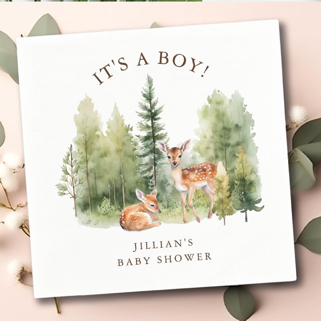 Guardanapo De Papel Woodland Wonder Deer (Criador carregado)