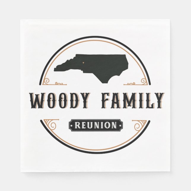 Guardanapo De Papel Woody napkin (Frente)