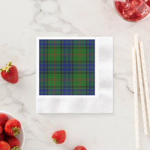 Guardanapo De Papel Xadrez azul-tartan Lauder