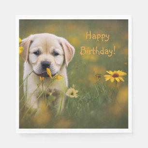 Guardanapo De Papel Yellow Labrador Retriever