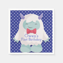 Yeti ao Celebrar Rapazes Abomináveis Snowman Anive