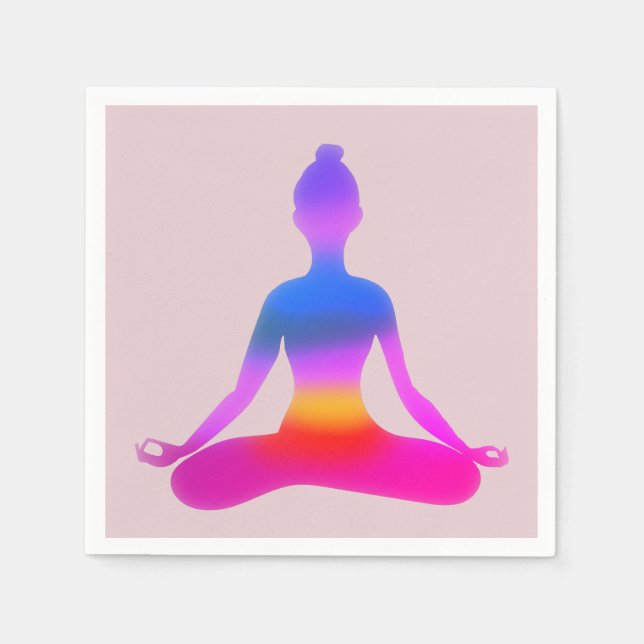 Guardanapo De Papel Yoga Cocktail Paper Napkins (Frente)