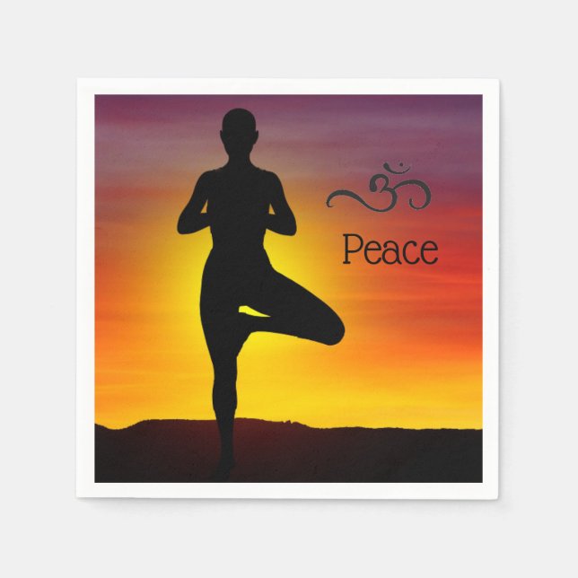 Guardanapo De Papel Yoga Paper Napkin (Frente)