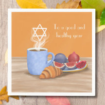 Yom Kippur Quebra-Jejum: Café, Romãs 