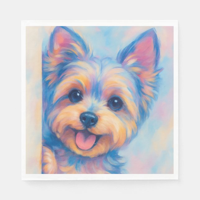 Guardanapo De Papel Yorkie Napkins (Frente)
