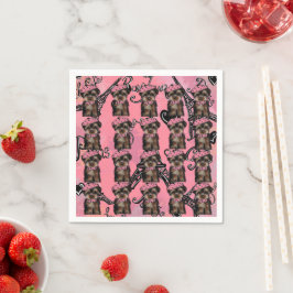 GUARDANAPO DE PAPEL YORKIE POO