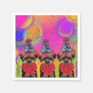 Guardanapo De Papel Yorkie Poo
