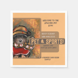 Guardanapo De Papel Yorkie Poo