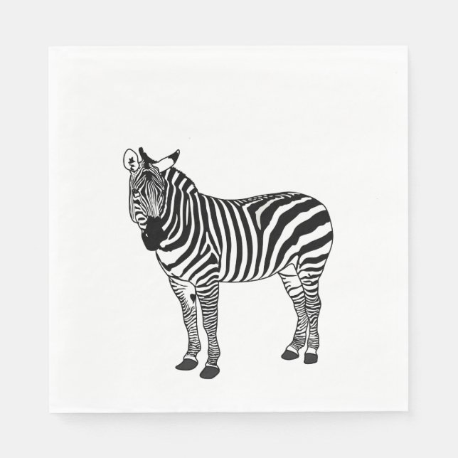 GUARDANAPO DE PAPEL ZEBRA (Frente)