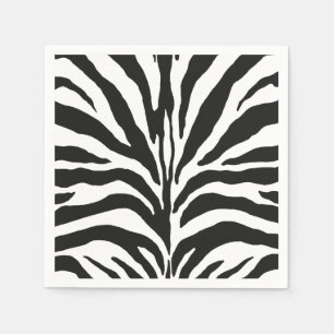 Guardanapo De Papel Zebra Stripes