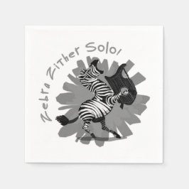 Guardanapo De Papel Zebra Zor Solo