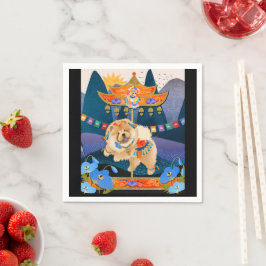 Guardanapo De Papel ZEN CARNIVAL Chow napkins