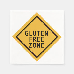 Guardanapo De Papel Zona Livre de Gluten