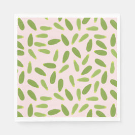 Guardanapo De Papel Zucchini Courgette Summer Squash Pattern