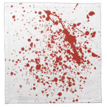 guardanapo de sangue