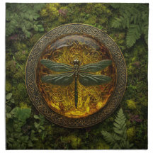 Dragonfly & Amber Glow Altar Cloth