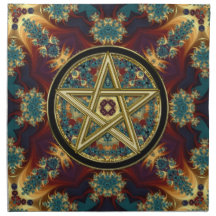 Estandartes de pano de altar de Magia Fractal do P