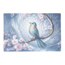 Guardanapo Floral Blue Bird