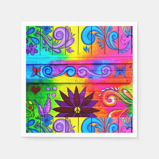 guardanapo hippie da Groovy 70 (Frente)