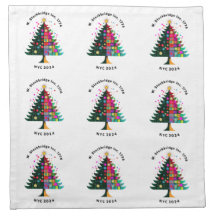 Memorial Cloth Napkin, Memorial 2024