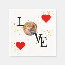 Guardanapo personalizado com Mamãe e minha foto