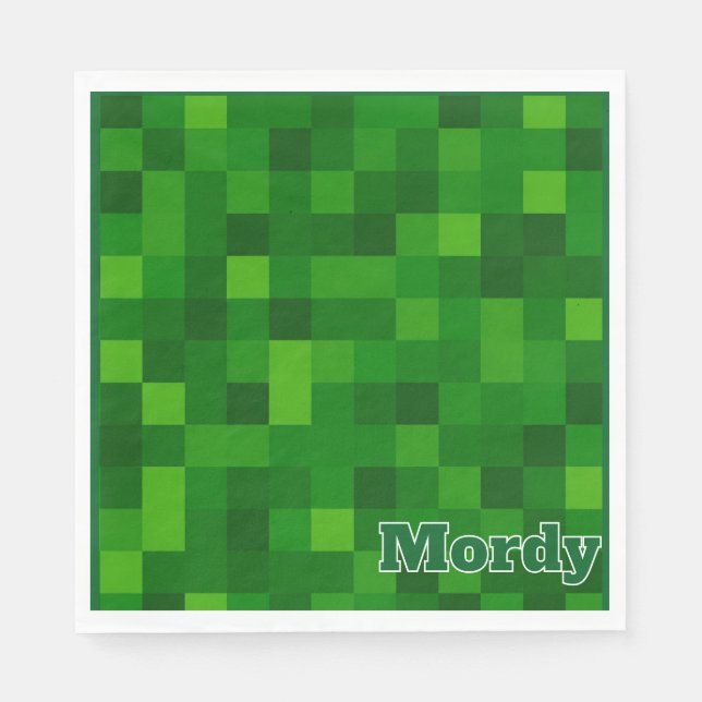 Guardanapo verde (Frente)