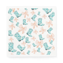 Guardanapos Boots and Bows