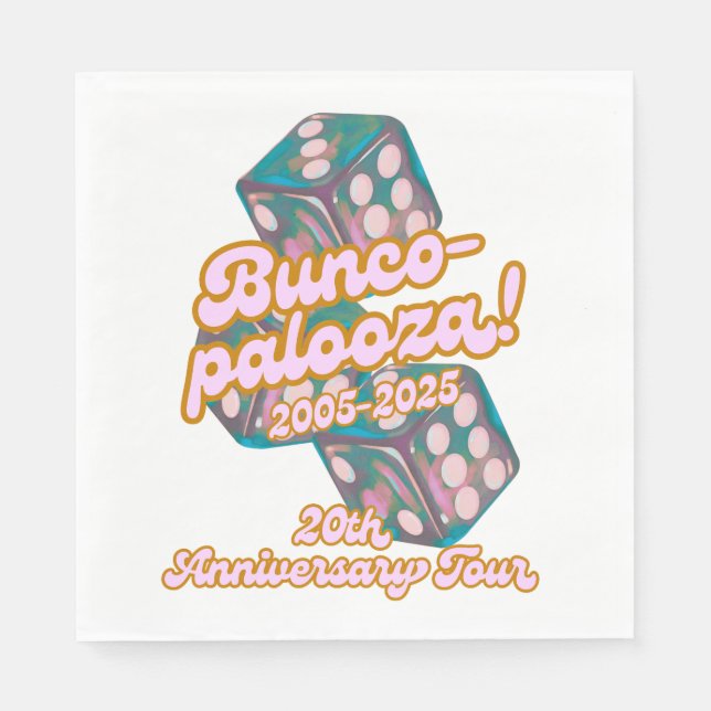 guardanapos Bunco-palooza (Frente)