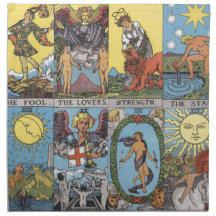 Colagem de Cartões Tarot
