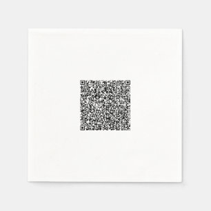 Guardanapos com Código QR Personalizado com a Cor