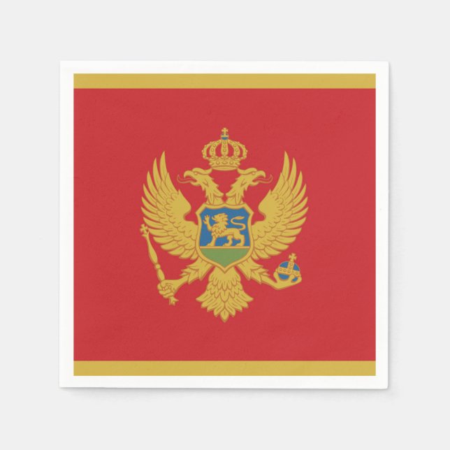 Guardanapos da Bandeira de Chipre (Frente)