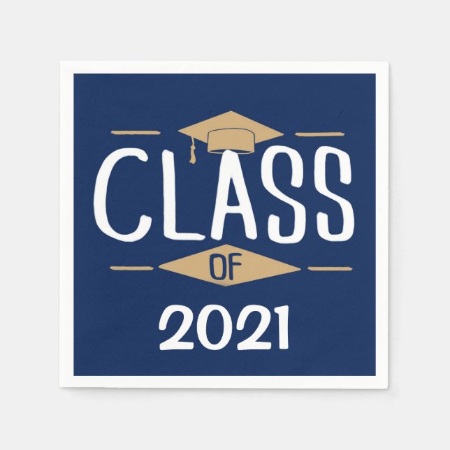  Guardanapos da Turma de 2021 (Frente)