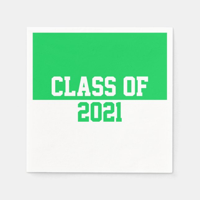 Guardanapos da turma de 2021 (Frente)