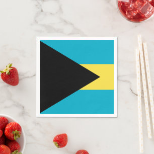 Guardanapos das Bahamas, Festa, Bandeira das Baham