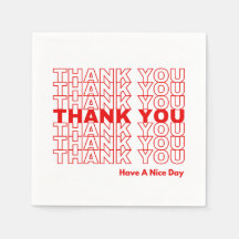 Guardanapos de Agradecimento