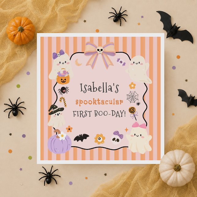 Guardanapos de Aniversário de Halloween Espetacula (Criador carregado)