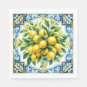 Guardanapos de Azulejo de Limão