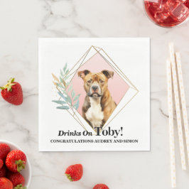 Guardanapos de casamento American Staffordshire Te