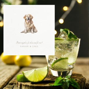 Guardanapos de casamento engraçados personalizados