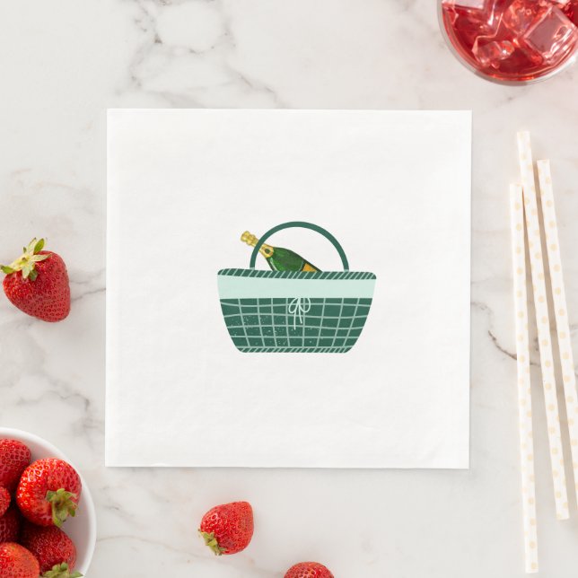 Guardanapos de casamento personalizados para pique (Insitu)