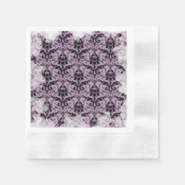 Guardanapos de Chá Pastel Suave Grunge Lavanda
