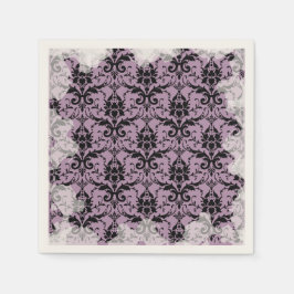 Guardanapos de Chá Pastel Suave Grunge Lavanda